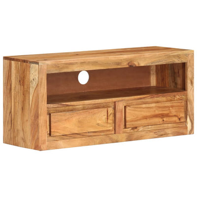 TV-taso 88x30x40 cm täysi akaasiapuu