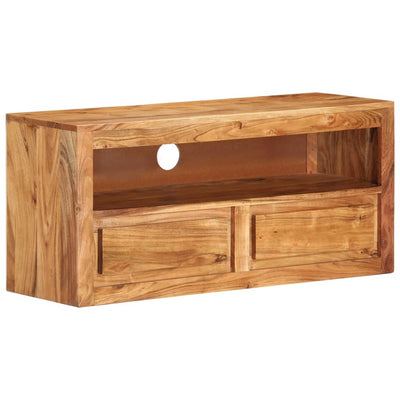 TV-taso 88x30x40 cm täysi akaasiapuu