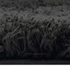 Korkeanukkainen Shaggy matto musta 140x200 cm 50 mm