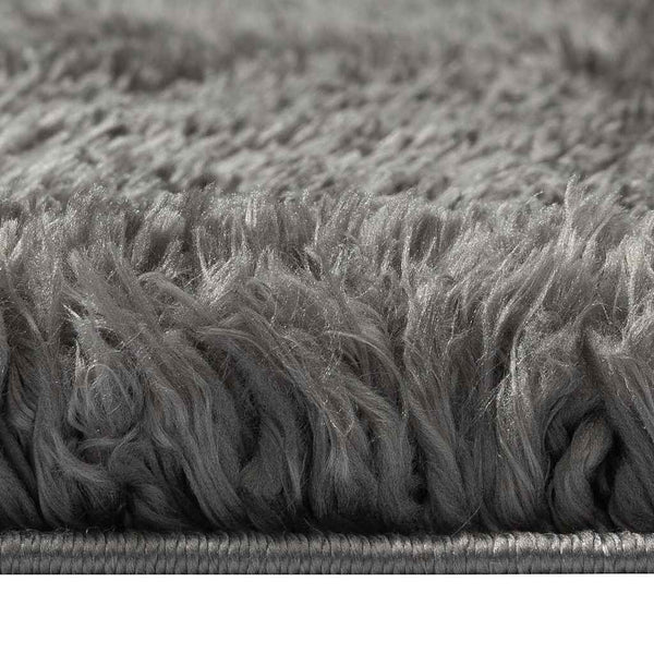 Korkeanukkainen Shaggy matto antrasiitti 120x170 cm 50 mm