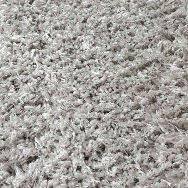 Korkeanukkainen Shaggy matto harmaa 160x230 cm 50 mm