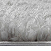 Korkeanukkainen Shaggy matto harmaa 160x230 cm 50 mm
