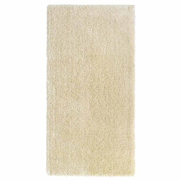 Korkeanukkainen Shaggy matto beige 100x200 cm 50 mm