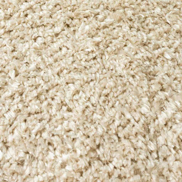 Korkeanukkainen Shaggy matto beige 140x200 cm 50 mm