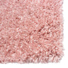 Korkeanukkainen Shaggy matto pinkki 100x200 cm 50 mm