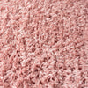 Korkeanukkainen Shaggy matto pinkki 160x230 cm 50 mm