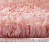 Korkeanukkainen Shaggy matto pinkki 160x230 cm 50 mm