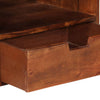 TV-taso 80x30x42 cm täysi akaasiapuu