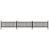 Puuaita tolpilla Ferro 614x80cm (3 kpl)