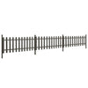 Puuaita tolpilla Ferro 614x80cm (3 kpl)