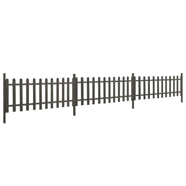 Puuaita tolpilla Ferro 614x80cm (3 kpl)