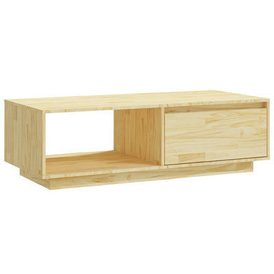 Sohvapöytä 110x50x33,5 cm täysi mänty