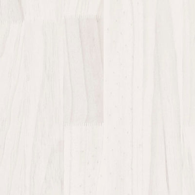 TV-taso valkoinen 110x30x33,5 cm täysi mänty