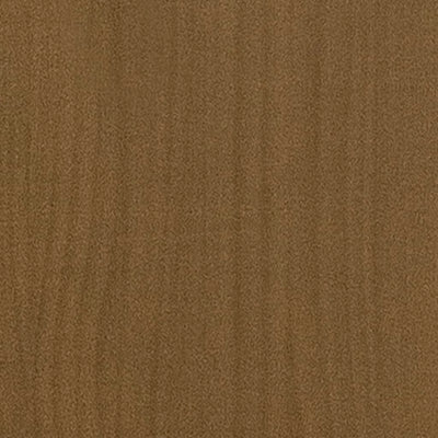 TV-taso hunajanruskea 110x30x33,5 cm täysi mänty