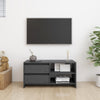 TV-taso harmaa 80x31x39 cm täysi mänty