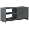 TV-taso harmaa 80x31x39 cm täysi mänty