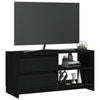 TV-taso musta 80x31x39 cm täysi mänty