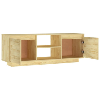 TV-taso 110x30x40 cm täysi mänty
