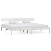 Valkoinen sängynrunko Lexie 180x200cm (mänty super king)