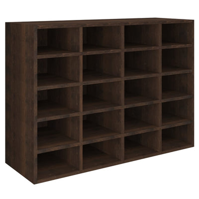 Kenkäteline tekninen puu 92x30x67,5 cm savutammi