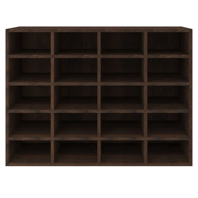 Kenkäteline tekninen puu 92x30x67,5 cm savutammi