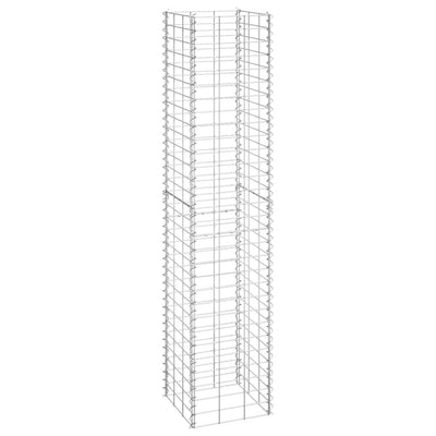 Korotetut kivikorit 3 kpl 30x30x150 cm rauta
