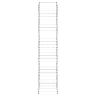 Korotetut kivikorit 3 kpl 30x30x150 cm rauta