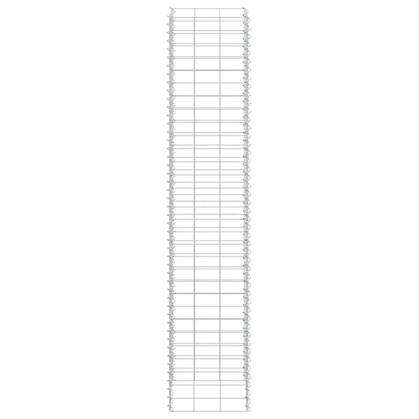 Korotetut kivikorit 3 kpl 30x30x150 cm rauta