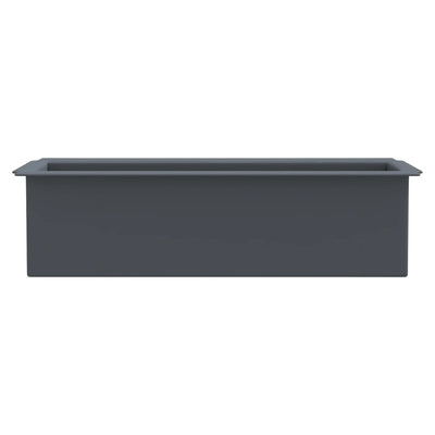 Kukkalaatikot eurolavoille 12 kpl harmaa 36x13,5x9,5 cm PP