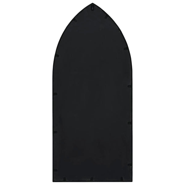 Musta puutarhapeili Arevaluis 100x45cm (rauta ulkokäyttöön)