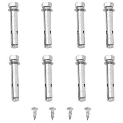 Sininen sisäänvedettävä sivumarkiisi Solimna 180x600cm