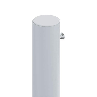 Sininen sisäänvedettävä sivumarkiisi Solimna 200x600cm