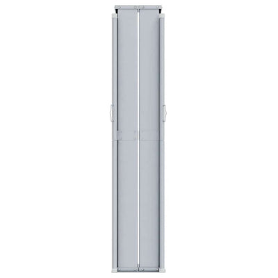 Punainen sisäänvedettävä sivumarkiisi Solimna 220x600cm