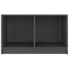 TV-taso harmaa 70x33x42 cm täysi mänty