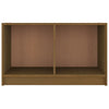 TV-taso hunajanruskea 70x33x42 cm täysi mänty