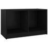 TV-taso musta 70x33x42 cm täysi mänty