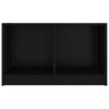 TV-taso musta 70x33x42 cm täysi mänty