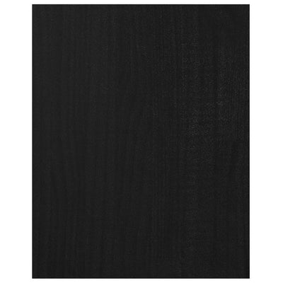 TV-taso musta 70x33x42 cm täysi mänty