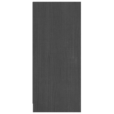 Senkki harmaa 70x33x76 cm täysi mänty