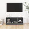 TV-taso harmaa 104x33x41 cm täysi mänty