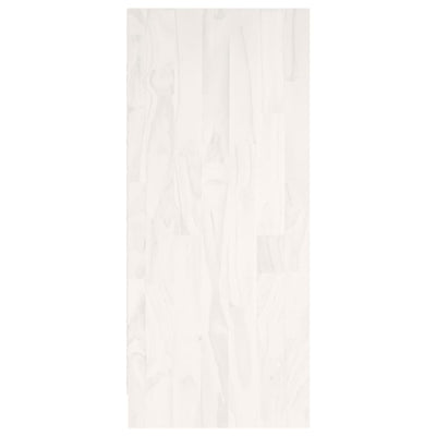 Kirjahylly valkoinen 104x33x76 cm täysi mänty