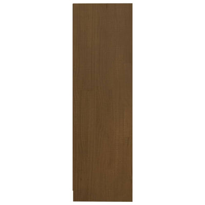 Kirjahylly/tilanjakaja hunajanruskea 104x33,5x110cm täysi mänty