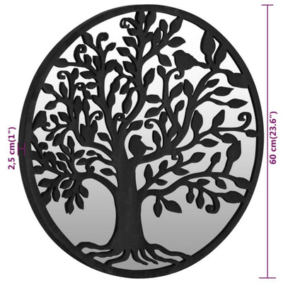 Musta peili Besleaga 60x2,5cm (rauta pyöreä sisäkäyttöön)