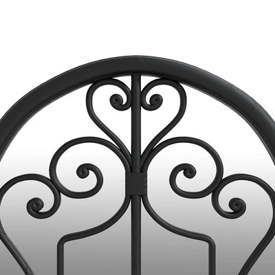 Musta peili Flo 100x45cm (rauta sisäkäyttöön)