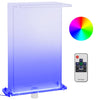 Uima-altaan suihkulähde RGB LED-valoilla akryyli 51 cm