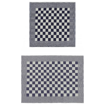 Sinivalkoinen pyyhesetti Zahariuta 20 kpl (puuvilla)