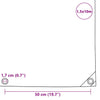 Pressu 650 g/m² 1,5x10 m musta