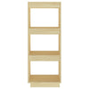 Kirjahylly/tilanjakaja Lucretu 40x35x103cm (mänty)
