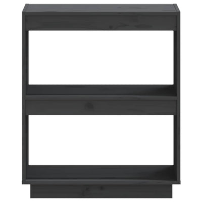 Harmaa kirjahylly Lucretu 60x35x71cm (mänty)