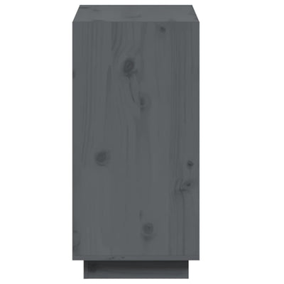 Kirjahylly harmaa 60x35x71 cm täysi mänty